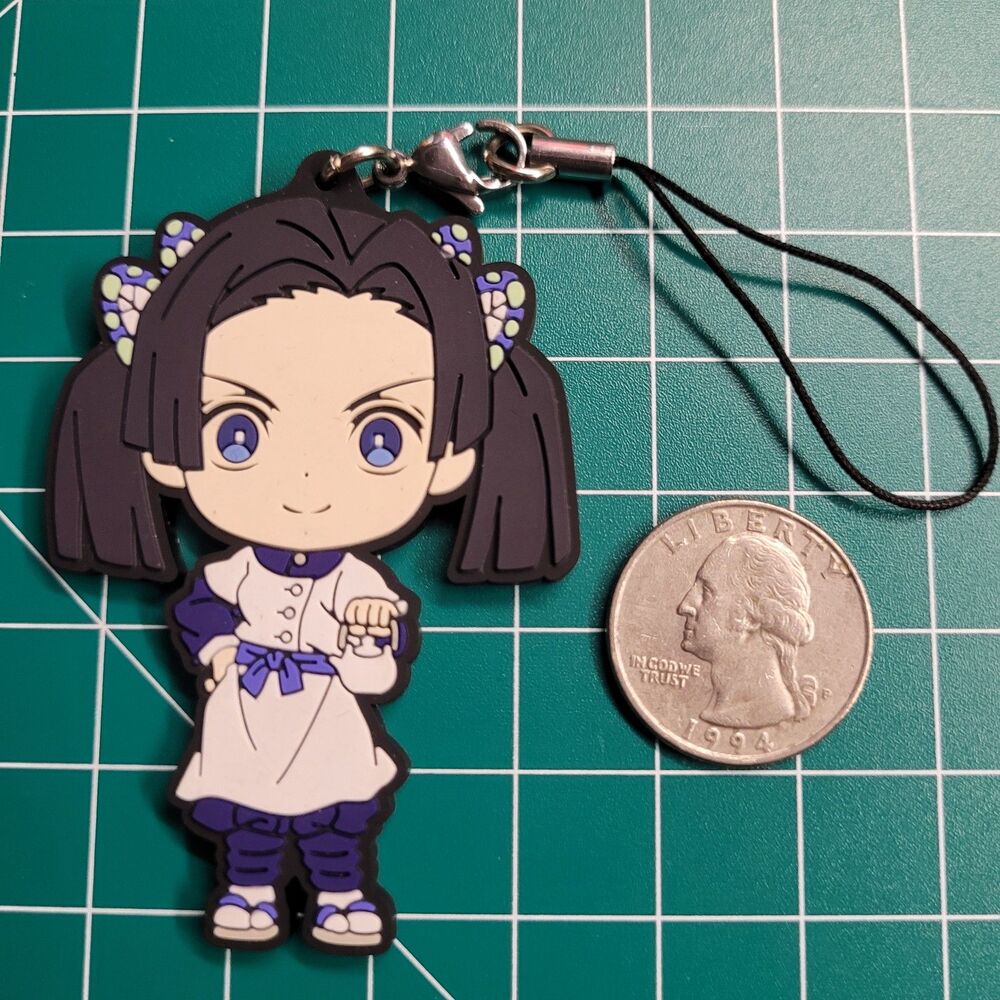 Aoi Kanzaki - Demon Slayer Bandai Kyun-Chara Rubber Strap